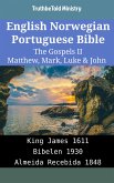 English Norwegian Portuguese Bible - The Gospels II - Matthew, Mark, Luke & John (eBook, ePUB)