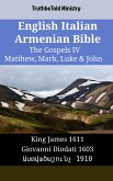 English Italian Armenian Bible - The Gospels IV - Matthew, Mark, Luke & John (eBook, ePUB)