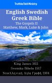 English Swedish Greek Bible - The Gospels II - Matthew, Mark, Luke & John (eBook, ePUB)