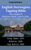 English Norwegian Tagalog Bible - The Gospels II - Matthew, Mark, Luke & John (eBook, ePUB)