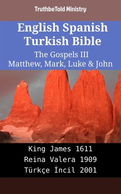 Cover English Spanish Turkish Bible - The Gospels III - Matthew, Mark, Luke & John (eBook, ePUB)