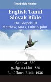 English Tamil Slovak Bible - The Gospels III - Matthew, Mark, Luke & John (eBook, ePUB)