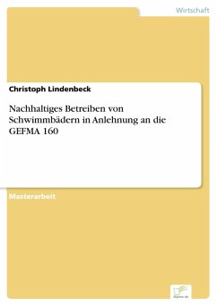 Nachhaltiges Betreiben von Schwimmbädern in Anlehnung an die GEFMA 160 (eBook, PDF) - Lindenbeck, Christoph