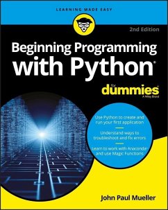 Beginning Programming with Python For Dummies (eBook, ePUB) - Mueller, John Paul