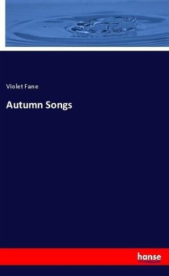 Autumn Songs - Fane, Violet