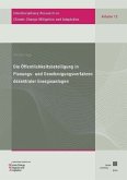 Die Öffentlichkeitsbeteiligung in Planungs- und Genehmigungsverfahren dezentraler Energieanlagen