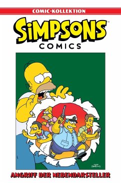Cover Angriff der Nebendarsteller / Simpsons Comic-Kollektion Bd.14