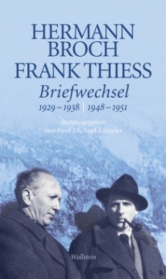 Briefwechsel - Broch, Hermann;Thiess, Frank