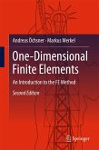 One-Dimensional Finite Elements (eBook, PDF)