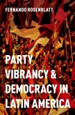 Party Vibrancy and Democracy in Latin America (eBook, ePUB)