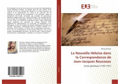 La Nouvelle Héloïse dans la Correspondance de Jean-Jacques Rousseau - Dhouibi, Meïssa