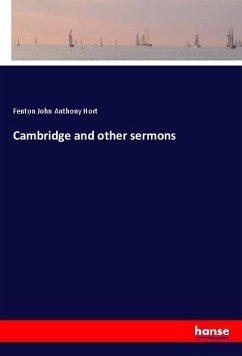 Cambridge and other sermons - Hort, Fenton John Anthony
