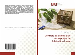 Contrôle de qualité d'un antiseptique de fabrication locale - Nassima, Benmansour;Chaouki, Selles