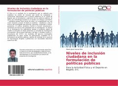 Niveles de inclusión ciudadana en la formulación de políticas públicas - Gracia Díaz, Álvaro José