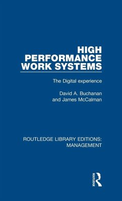 Cover High Performance Work Systems
