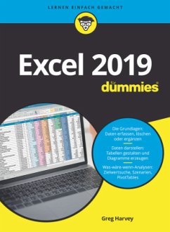 Excel 2019 für Dummies - Harvey, Greg