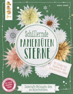 Schillernde Papiertüten-Sterne - Schmitt, Gudrun
