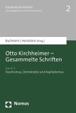 Otto Kirchheimer - Gesammelte Schriften
