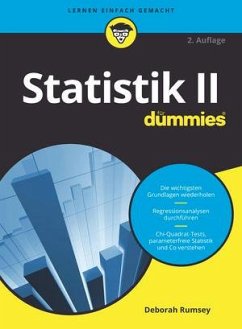 Statistik II für Dummies - Rumsey, Deborah J.