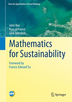 Mathematics for Sustainability (eBook, PDF) - Roe, John; deForest, Russ; Jamshidi, Sara