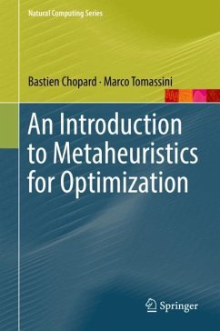 An Introduction to Metaheuristics for Optimization - Chopard, Bastien;Tomassini, Marco