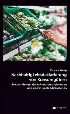 Cover Nachhaltigkeitsdeklarierung von Konsumgütern