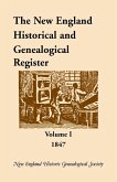 The New England Historical and Genealogical Register, 1847