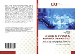 Stratégie de transfert du mode HPLC au mode UPLC - Safta, Fathi;Louati, Kaouthar;Bargaoui, Inés