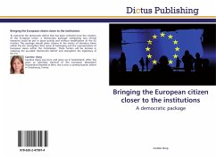 Bringing the European citizen closer to the institutions