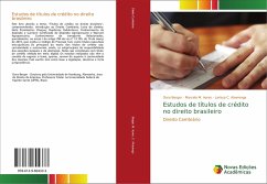 Estudos de títulos de crédito no direito brasileiro