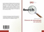 Éléments de méthodologie de recherche