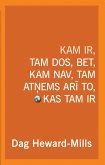 Kam Ir, Tam Dos, Bet, Kam Nav, Tam Atnems Ari To, Kas Tam Ir (eBook, ePUB)
