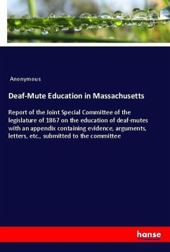 Deaf-Mute Education in Massachusetts