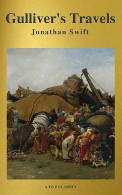 Gulliver's Travels ( Active TOC, Free Audiobook) (A to Z Classics) (eBook, ePUB) - Swift, Jonathan; Classics, A To Z