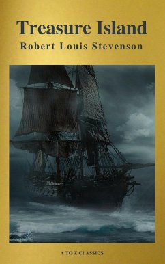 Cover Treasure Island ( Active TOC, Free Audiobook) (A to Z Classics) (eBook, ePUB)