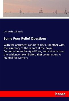 Some Poor Relief Questions - Lubbock, Gertrude