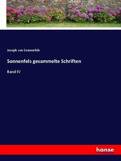 Sonnenfels gesammelte Schriften - Sonnenfels, Joseph von
