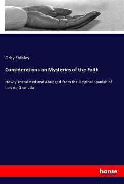 Considerations on Mysteries of the Faith