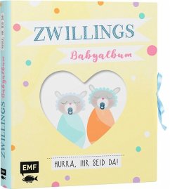 Zwillings-Babyalbum - Hurra, ihr seid da!
