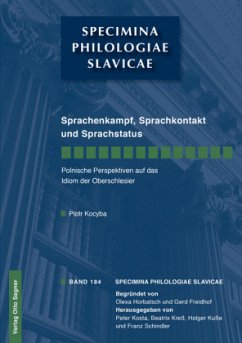 Sprachenkampf, Sprachkontakt und Sprachstatus - Kocyba, Piotr