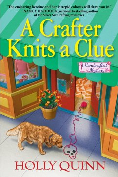 A Crafter Knits a Clue (eBook, ePUB) - Quinn, Holly