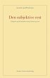 Den subjektive rest (eBook, ePUB) - Bild 1