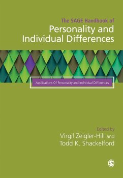 Cover The SAGE Handbook of Personality and Individual Differences (eBook, PDF)