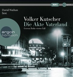 Die Akte Vaterland / Kommissar Gereon Rath Bd.4 (1 MP3-CD) - Kutscher, Volker