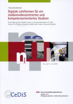 Cover Digitale Lehrformen für ein studierendenzentriertes und kompetenzorientiertes Studium