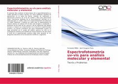 Espectrofotometría uv-vis para análisis molecular y elemental - Millán, Fernando;Prato, José Gregorio