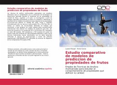 Estudio comparativo de modelos de prediccion de propiedades de frutos