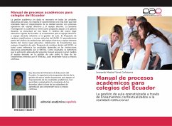 Manual de procesos académicos para colegios del Ecuador - Flores Carlosama, Leonardo Mesías