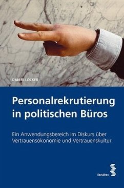 Cover Personalrekrutierung in politischen Büros
