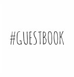 #GUESTBOOK, Guests Comments, B&B, Visitors Book, Vacation Home Guest Book, Beach House Guest Book, Comments Book, Visitor Book, Colourful Guest Book, Holiday Home, Retreat Centres, Family Holiday Guest Book (Hardback)